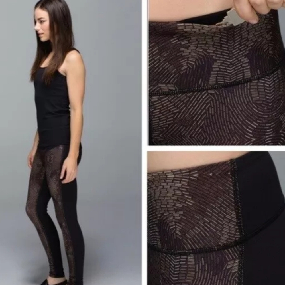Lululemon Wunder Under Pant Full-On Luon Women's Size 8 - Picture 2 of 13